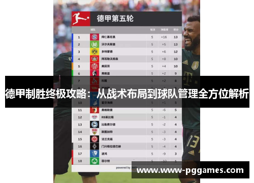 德甲制胜终极攻略:从战术布局到球队管理全方位解析 德甲制胜终极攻略:从战术布局到球队管理全方位解析